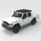 galerie de toit Predator Stealth pour Toyota Land Cruiser 79 double cabine