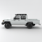 galerie de toit Predator Stealth pour Toyota Land Cruiser 79 double cabine
