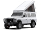 Toit relevable Alu-cab Icarus blanc pour Land Rover Defender 110