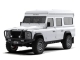 Toit relevable Alu-cab Icarus blanc pour Land Rover Defender 110