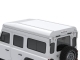 Toit relevable Alu-cab Icarus blanc pour Land Rover Defender 110