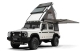 toit relevable alu-cab silenus blanc pour ineos grenadier avec auvent 270° gauche