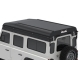Toit relevable Alu-Cab Icarus noir pour Land Rover Defender 110