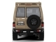 Toit relevable Alu-Cab Hercules G2 beige pour Toyota Land Cruiser 75 & 78