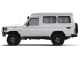 Toit relevable Alu-Cab Hercules G2 blanc pour Toyota Land Cruiser 75 & 78