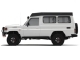Toit relevable Alu-Cab Hercules G2 noir pour Toyota Land Cruiser 75 & 78
