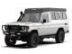 Toit relevable Alu-Cab Hercules G2 noir pour Toyota Land Cruiser 75 & 78