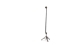 Lampe télescopique d'extérieur LED OuTask TD-2 marron