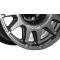 JANTE ALUMINIUM RENFORCE RAID EVO CORSE DAKAR SUPER ZERO 8.5x17" ET -12 GRIS ANTHRACITE POUR TOYOTA HZJ/FZJ/GRJ/VDJ71/76/78/79/105
