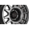 JANTE ALUMINIUM RENFORCE RAID EVO CORSE DAKAR SUPER ZERO 8.5x17" ET -12 GRIS ANTHRACITE POUR TOYOTA HZJ/FZJ/GRJ/VDJ71/76/78/79/105