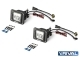 Paire de feux LED Rival antibrouillard, éclairage d’angle et position pour pare-chocs avant RIVAL