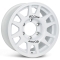 Jante aluminium renforcée raid Evo Corse DakarZero 7x15 ET0 blanche pour Toyota série 40, HJ60/61 et LJ70/73