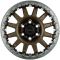 Jante aluminium renforcée EVO Corse Atlas BL (sans ring) bronze mat 8x17 ET45 pour Mercedes Sprinter