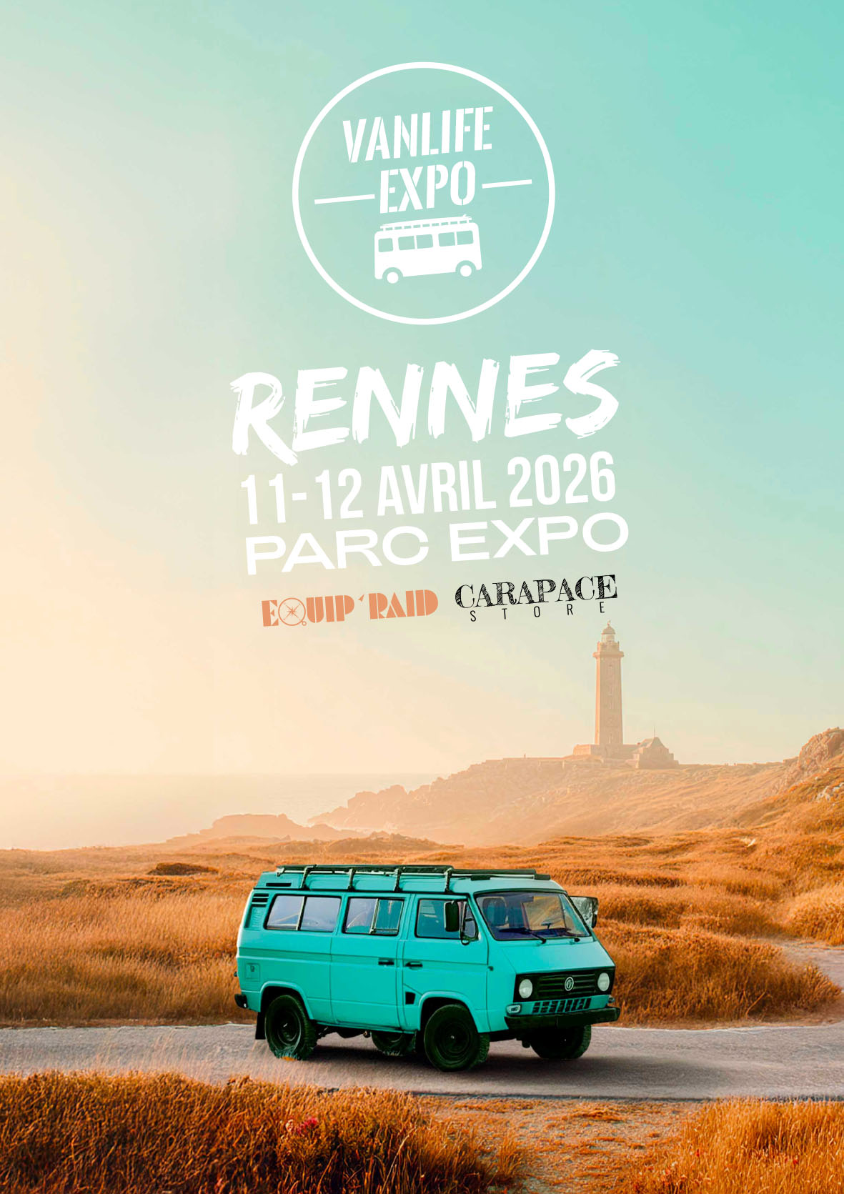 Affiche vanlife expo Rennes