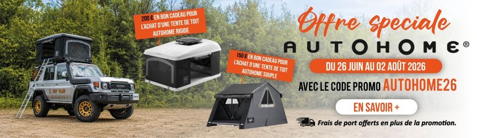 offre tente de toit autohome bon d'achat
