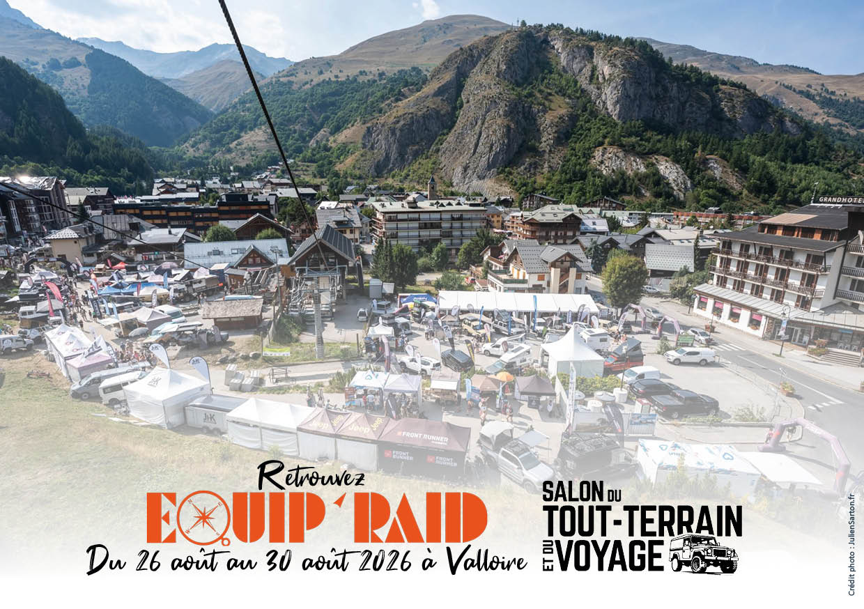 Affiche salon du tout terrain et du voyage valloire