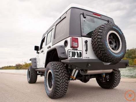 Pare-chocs arrière Teraflex Pare-chocs Jeep Wrangler JK 4