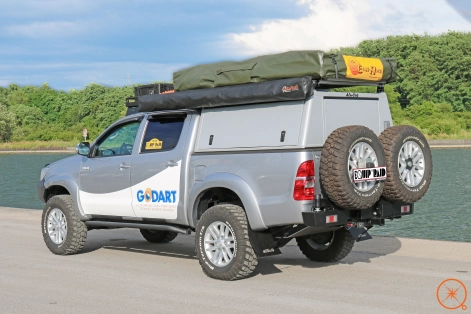 Hard top Adventure 3 Alu-Cab - Toyota Hilux Vigo
