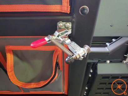 Fermeture automatique de porte arrière Alu-Cab