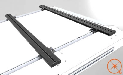 Barres de toit pour Canopy Camper Alu-Cab