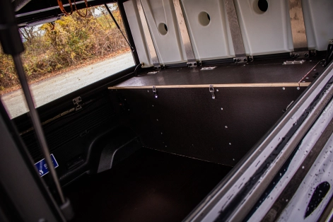 Aménagement sur mesure par Equip'Raid pour Canopy Camper