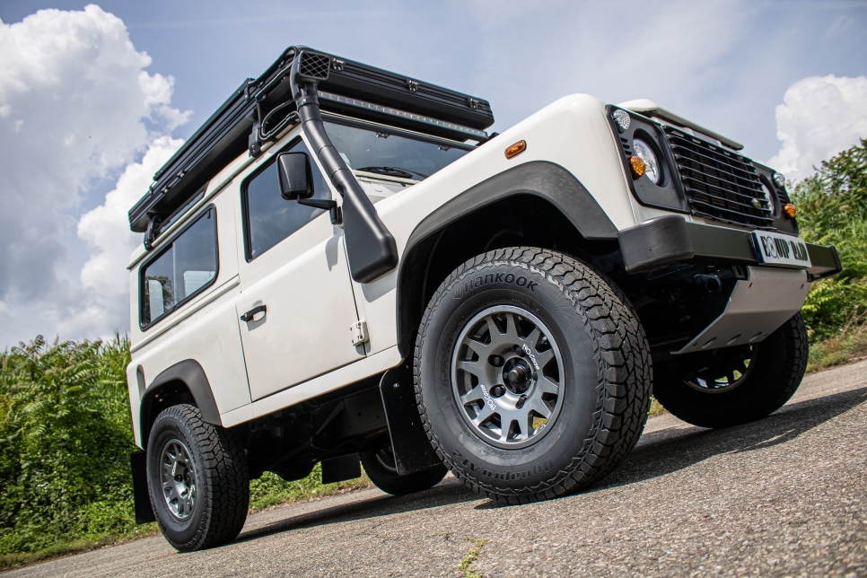 Defender 90 td5 avec jantes Evo corse 