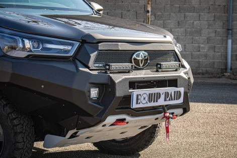 Pare-chocs avant blindage Rival-Toyota hilux revo invincible 2022