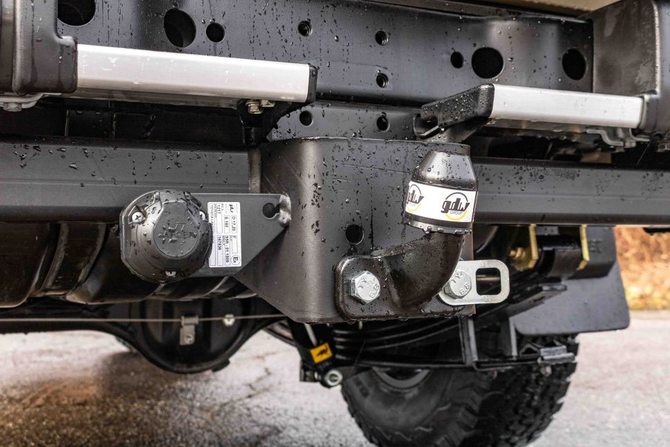 Attelage arrière pour Toyota Land Cruiser LC76