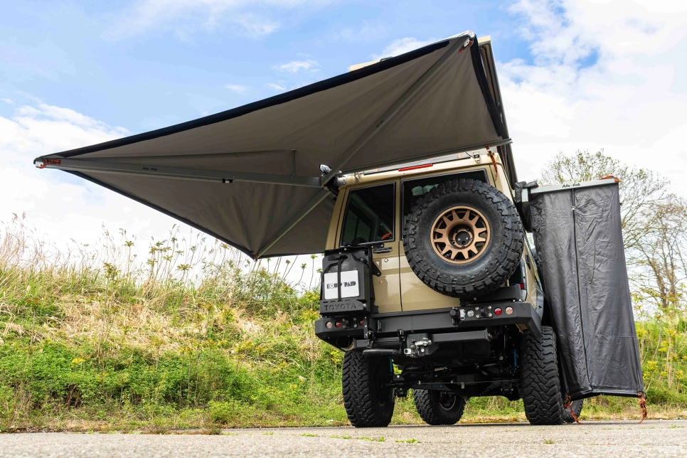 Toyota Land cruiser 78 vdj vdj78 auvent 270° autoporté