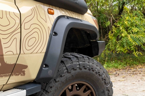 Toyota Land cruiser 78 vdj vdj78 elargisseurs d'ailes avant