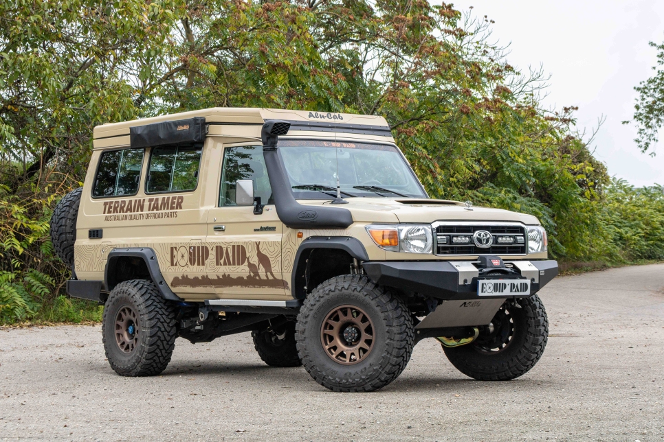 Toyota Land cruiser 78 vdj vdj78 Valloire alu-cab hercule g2 equip-raid