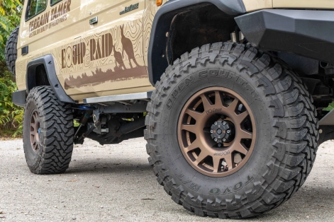 Toyota Land cruiser 78 vdj vdj78 elargisseurs d'ailes