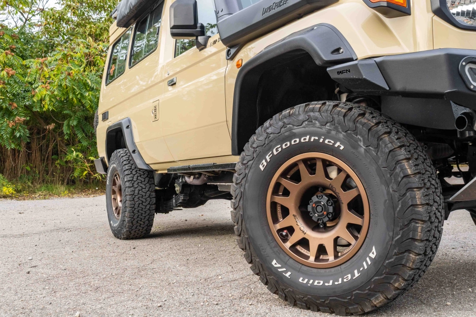 Jante Evo corse Dakar Zero Bronze mat pour Toyota Land Cruiser 78