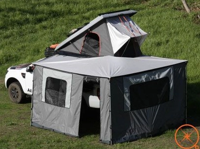 Parois latérales murs pourtente de toit et auvent