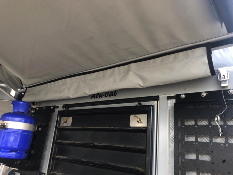 Gouttière pour auvent alu-cab