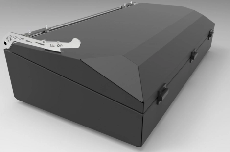 Coffre d etoit alu-cab compatible avec cellule Khaya