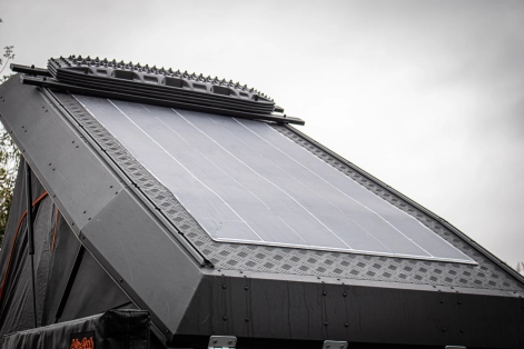 Ford Ranger PXIV préparation tout terrain pick up 4x4 raid bivouac en Alsace Canopy Camper Alu-Cab éléctricité solaire