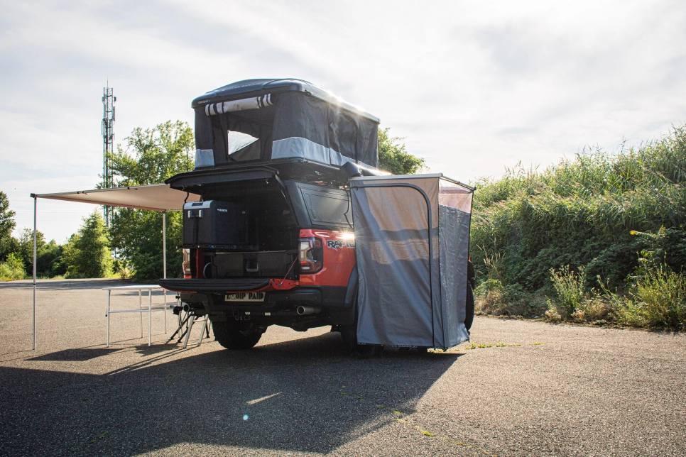 Ford Ranger Raptor Alu-Cab James Baroud préparé par Equip'Raid