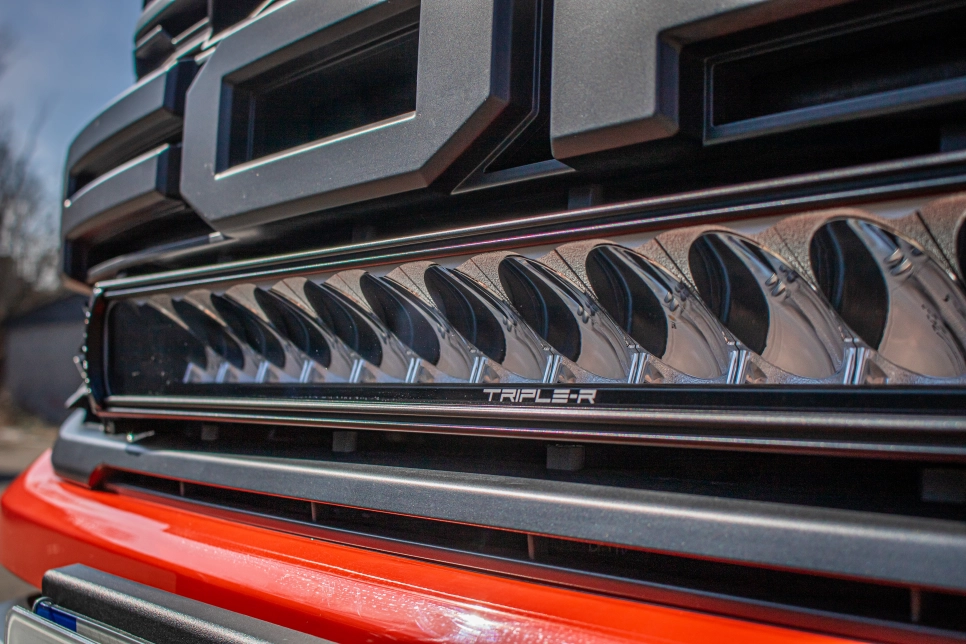 détail de la barre led Lazer Triple r16 Elite