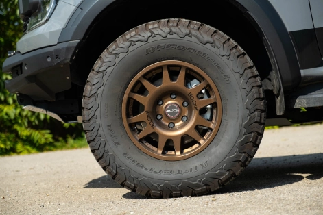 Ford Ranger Raptor 2023 équipé par equip'raid modcap alu-cab jantes evo corse dakar zero