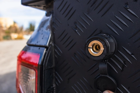 Sortie d'air du compresseur