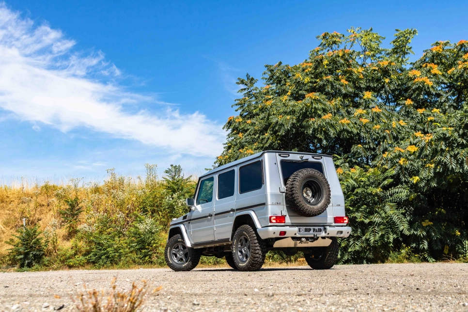Mercedes Classe G préparé par Equip'Raid Alsace Mulhouse