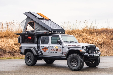 préparation 4x4 Jeep Gladiator Rubicon équipement 4x4 Equip'raid Alu-Cab Canopy camper