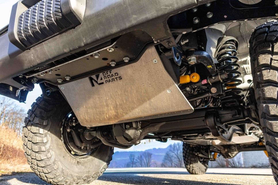 Blindage avant pour Toyota Land Cruiser 76