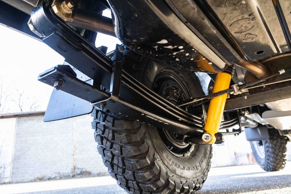 Lames arrières kit suspension Terrain Tamer Land Cruiser 76