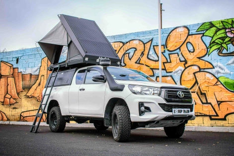 Tente Alu-Cab Gen 3-R ouverte