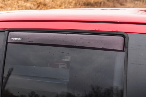 Déflecteur de vitre arrière pour Toyota Hlux Revo double cabine