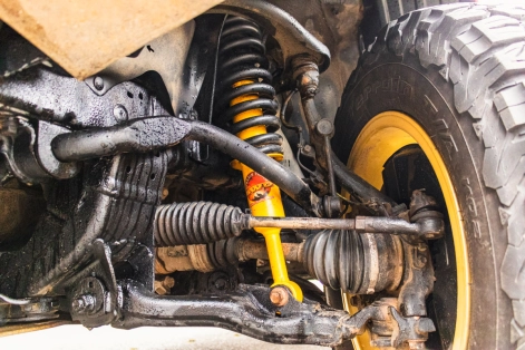 Suspension avant Terrain Tamer du toyota hilux revo