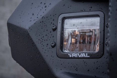 Pare-chocs avant blindage Rival protection 4x4 équipement ford ranger éclairage 