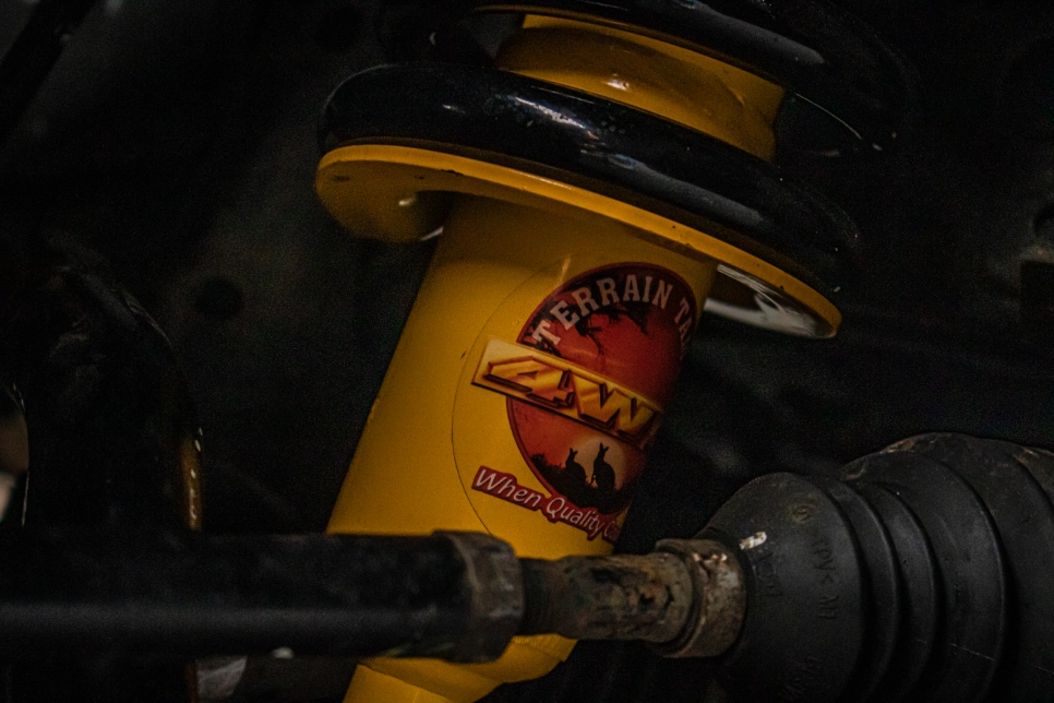 Ford Ranger PXII préparation véhicule tout-terrain picku 4x4 par equip'Raid suspension Terrain Tamer